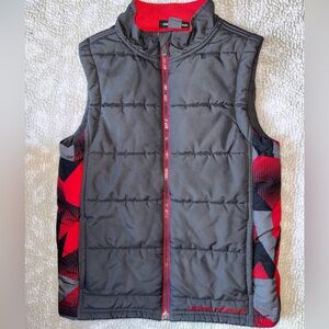 Under Armour Black and Red Puffer Vest